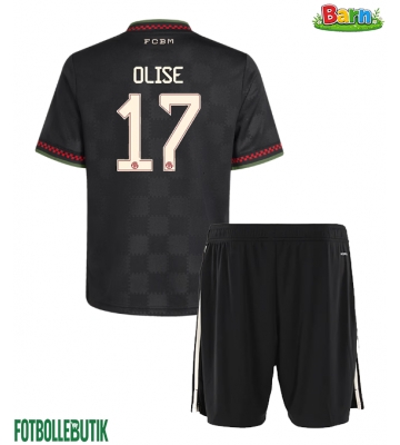 Bayern Munich Michael Olise #17 Tredjeställ Barn 2025-26 Kortärmad (+ Korta byxor)